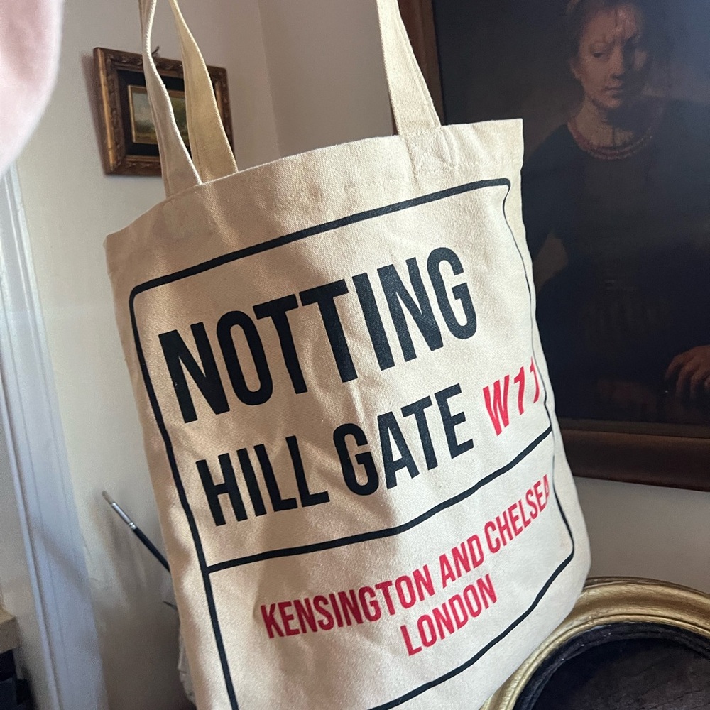 Notting Hill Gate Canvas Tote Bag